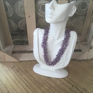 Elizabeth Showers Amethyst Necklace